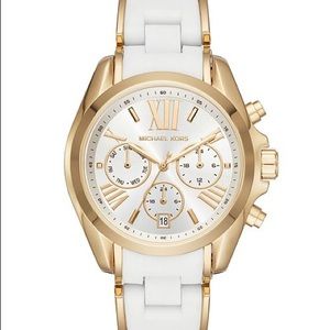 Michael kors White and gold watch